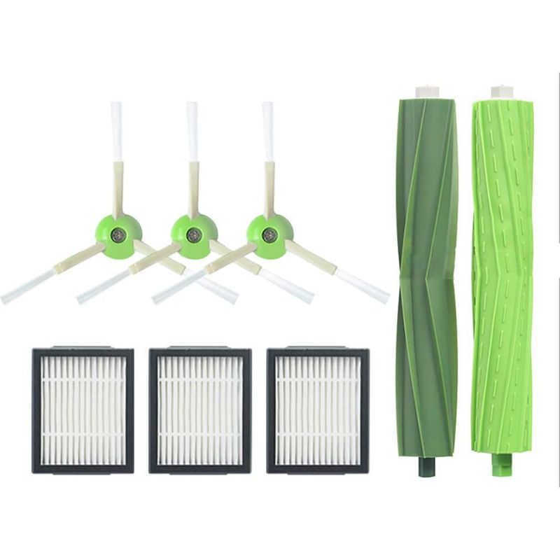 Irobot Roomba 8-teiliges Ersatzteilset Für Irobot Roomba I7 I7+/i7 Plus E5 E6 E7 Staubsaugerfilter, Seitenbürstenfilter