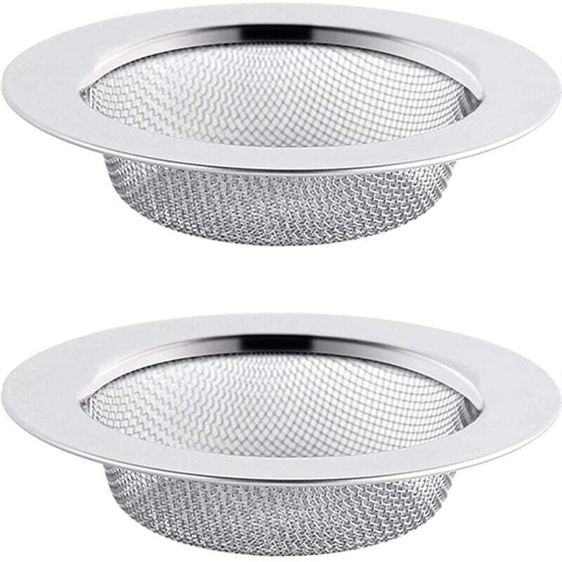 Spülbecken-siebsatz Aus Edelstahl, 11,5 Cm Abflusssieb, Spülbecken-sieb, Küchenspülen-sieb