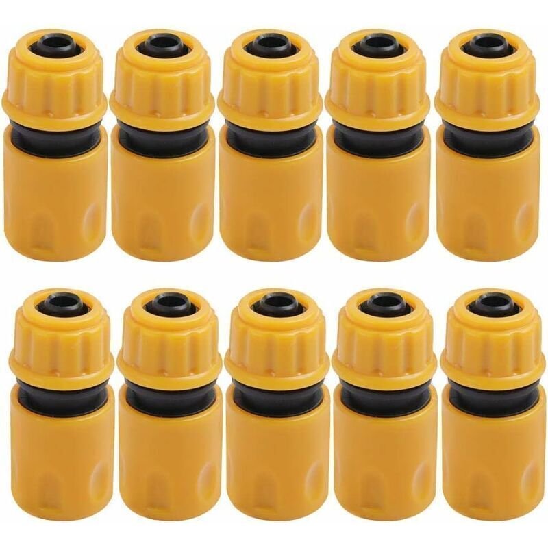Teile Und Zubehör Schnellverbinder, Schnellverbinder Aus Kunststoff Für Die Gartenbewässerung, 10er-pack Schnellverbinder Aus Kunststoff Für Die Gartenbewässerung, Verbindungsadapter