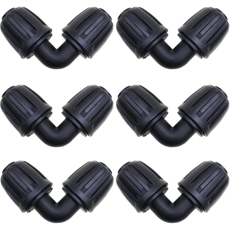Stück Winkelverbinder, 16 Mm Bewässerungsanschluss, Gartenschlauchverbinder Für Pe-schläuche Zur Gartenbewässerung