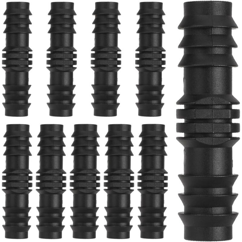 Packung Mit 20 Schlauchverbindern, Schlauchverbinder Für Schläuche Mit 15,5 Mm Innendurchmesser, Bewässerungssystem, Tropfbewässerungsschlauch, Schlauchverbindungsset Für Bewässerungssysteme