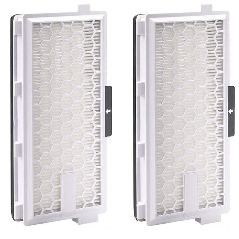 2er-pack Sf-ha50 Ersatzfilter, Kompatibel Mit Miele S4, S5, S6, S8, S4000, S5000, S6000 Und S8000 Serie (komplett C2, C3, Kompakt C1, C2 Hepa Air Clean 50 Filter).