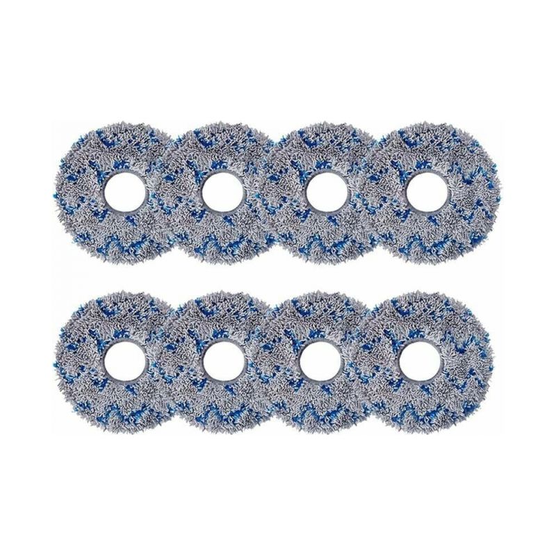 8 Ersatzreinigungstücher Für Ecovacs Deebot X1 Omni / X1 E Omni, Mikrofasertücher Für Den Ecovacs Deebot X1 Turbo Saugroboter