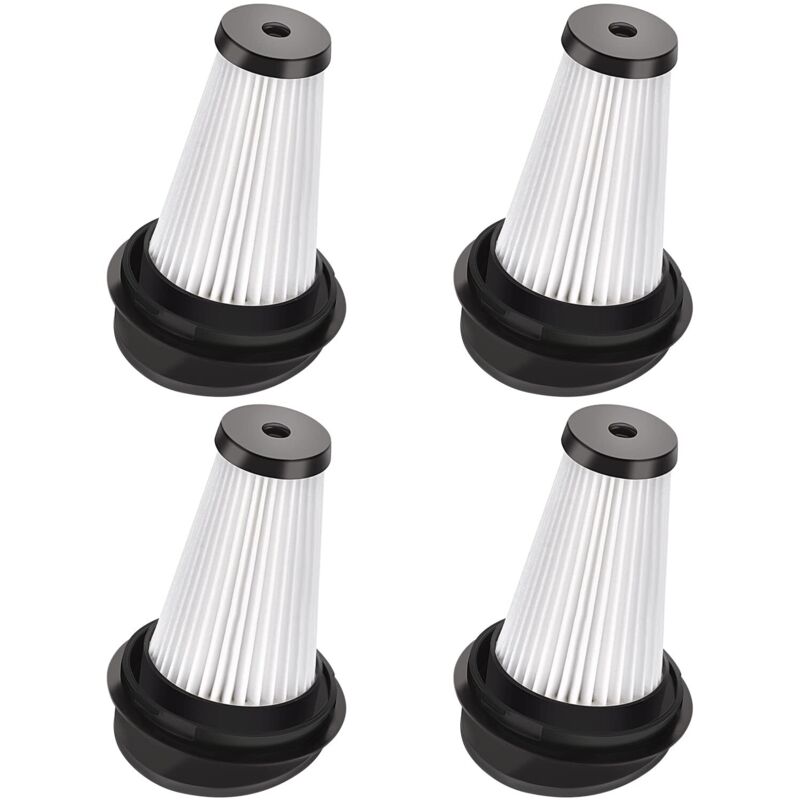 4-teiliges Filterset, Ersatzfilter Für Rowenta X-pert Easy 160 Rh72 Rh7221wo Rh7233wo Rh7237wo Staubsauger, Ersetzt Zr005202