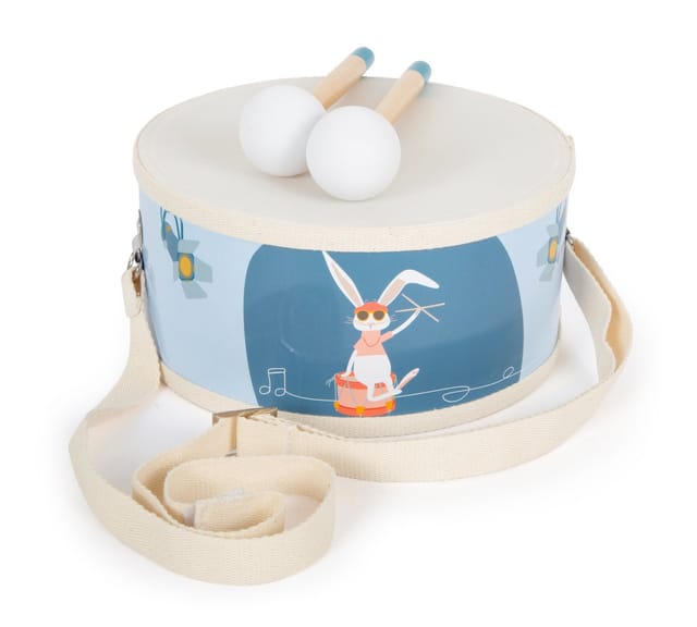 Small Foot - Wooden Drum Groovy Beats with Sticks.