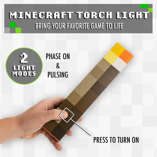Paladone - Minecraft Torch Light - Lampe