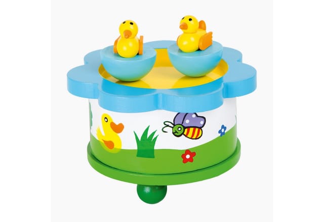 Small Foot - Wooden Music Box Duck