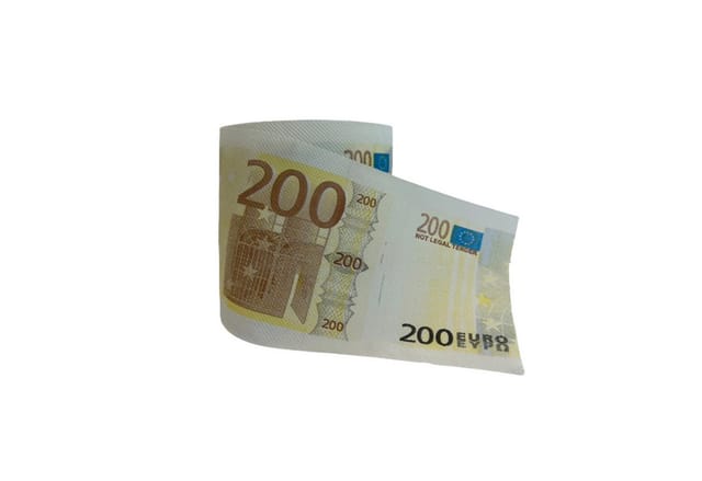 Thumbs Up! Mad Monkey - toilet paper 200 euros
