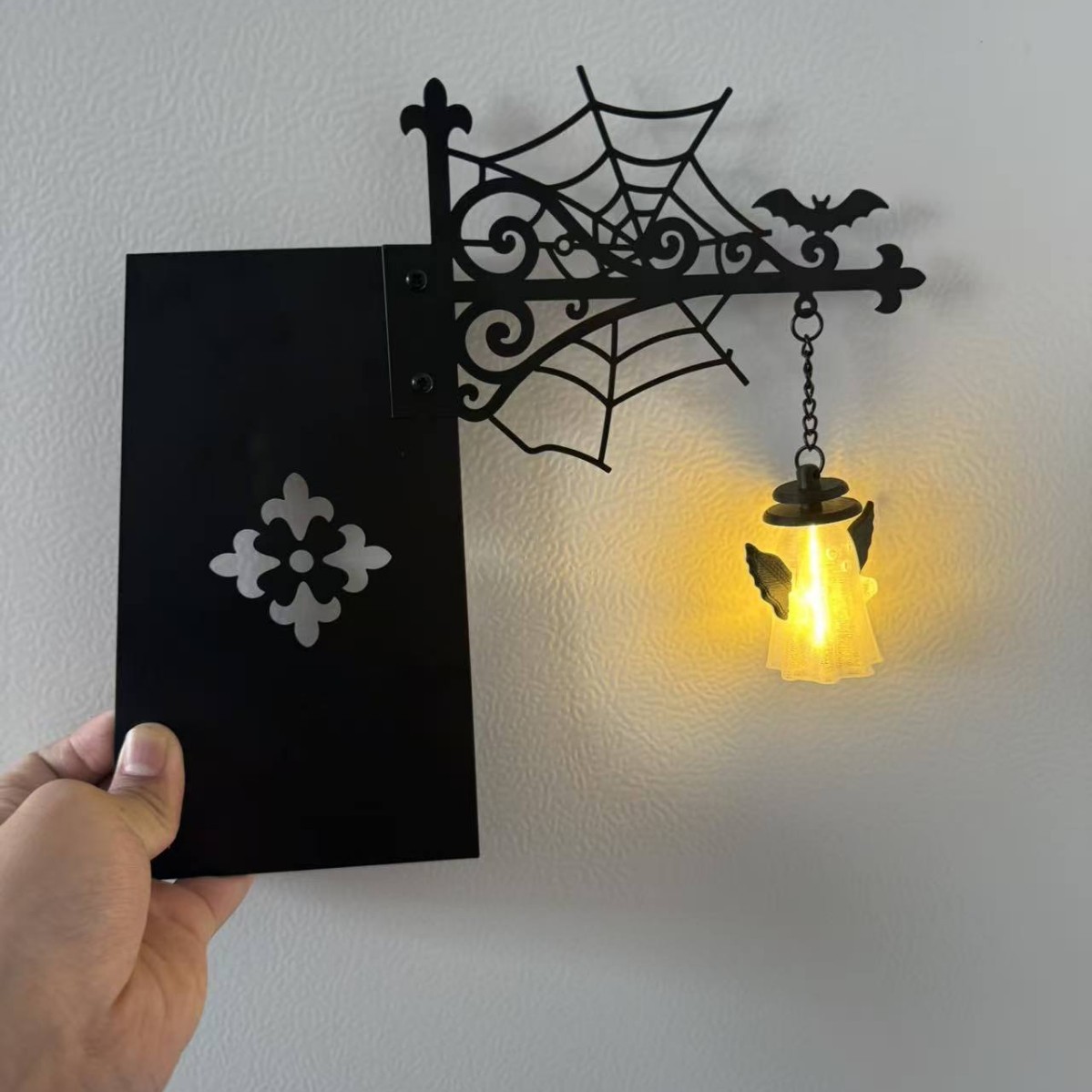 Dekorative Bücherregallampe/laterne – Dekorative Bücherregalbeleuchtung – Weihnachts- Und Halloween-geschenk – Geister- Und Engel-bücherregallampe