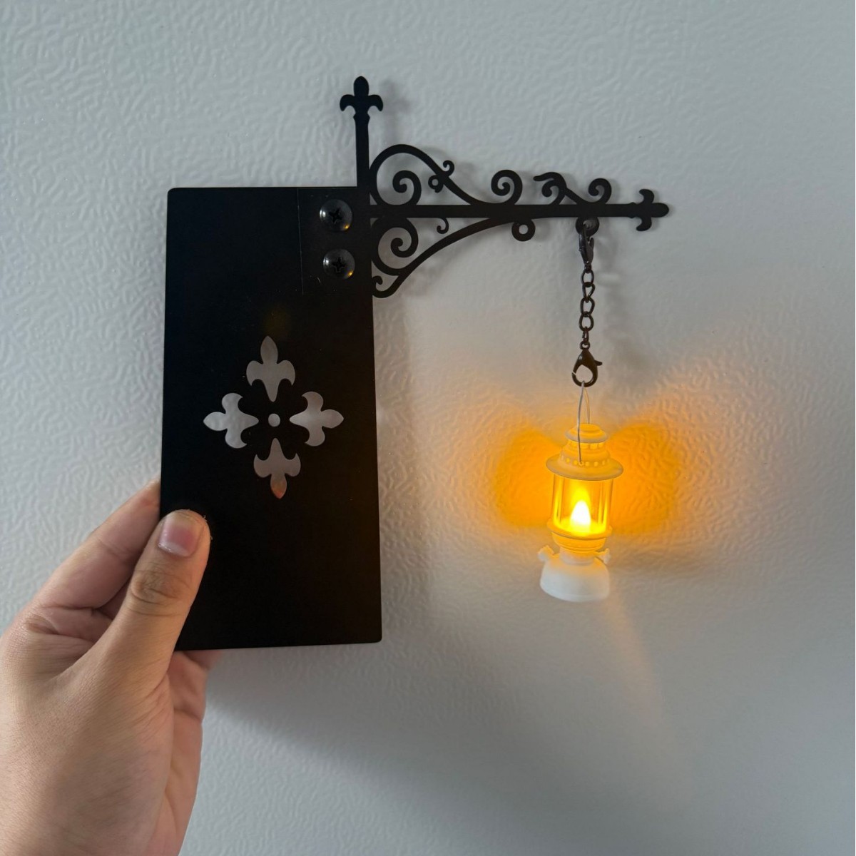 Dekorative Bücherregallampe/laterne – Dekorative Bücherregalbeleuchtung – Weihnachts-/halloween-geschenkidee – Weiß