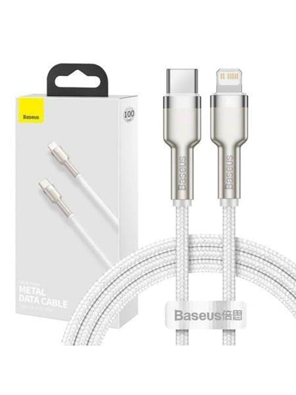 Baseus Cable USB-C to Lightning Legend Series PD 20W 1 m (White)