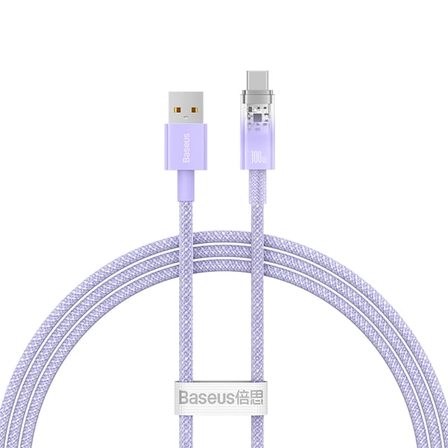 Baseus Quick Charge USB-C Flash QC 3.0 Huawei SCP Samsung AFC 5A 1m (green)