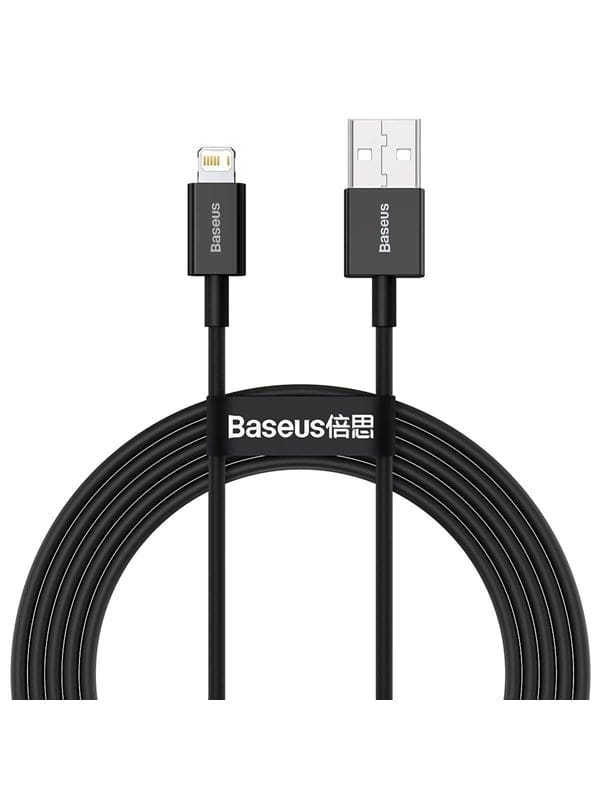 Baseus Superior Series Cable USB to iP 2.4A 2m (black)