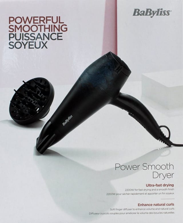 Babyliss Haartrockner / Föhne Power Smooth 2000 - 2000 W