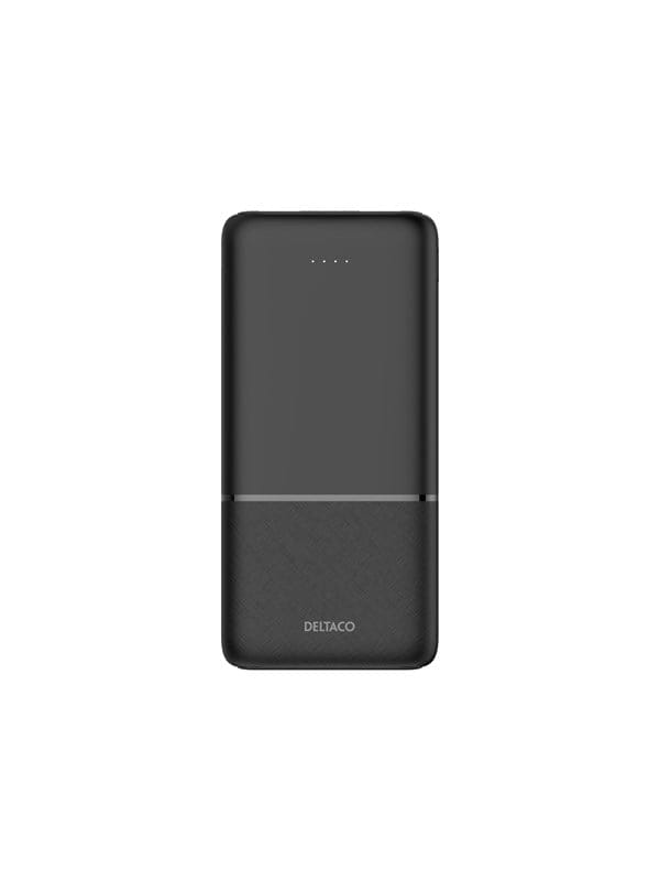 Deltaco PB-C1007 Powerbank (Akku) - schwarz - 10000 mAh