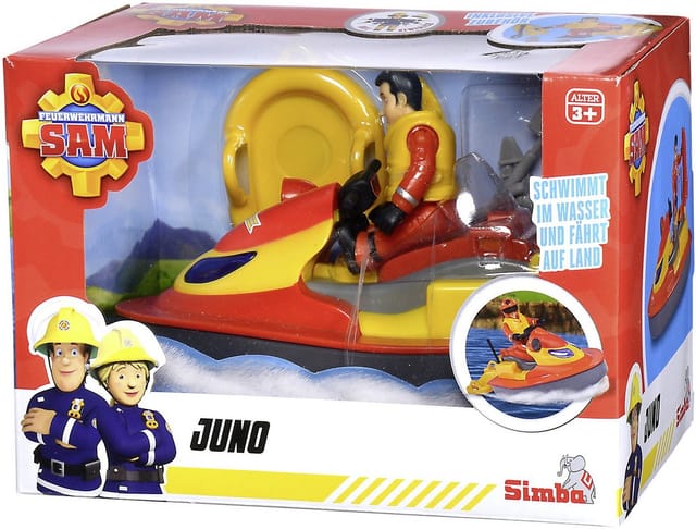 Simba Fireman Sam Juno Jetski with Figure