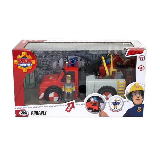 Fireman Sam Phoenix Tow Truck with Horse