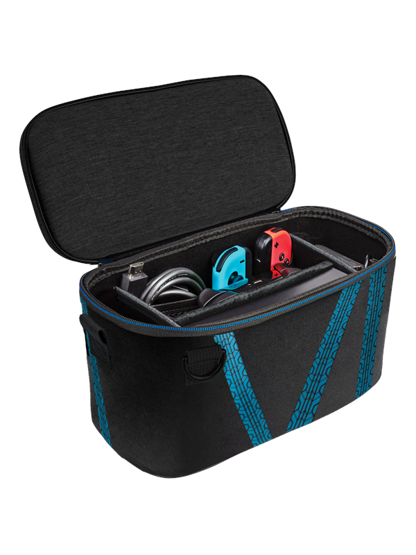 PDP Pull-N-Go Case GLOW - Mario Kart Drift - Miscellaneous Bag - Nintendo Switch