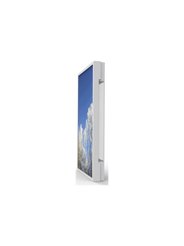 HI-ND enclosure - landscape/portrait - for flat panel - outdoor casing for Samsung - white - Max - recommended for 46