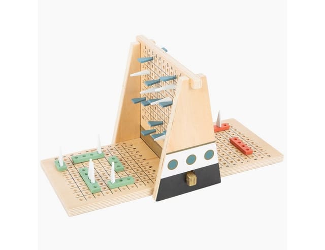 Small Foot - Wooden Strategy Game Battle of the Ships