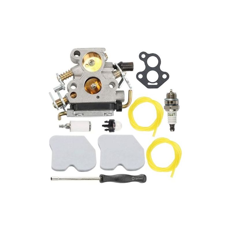 Vergaser-reparatursatz Für Husqvarna 235, 236e, 240e Kettensägen C1t-w33, Cs2234, Gz380, Inklusive Dichtungen, Zündkerzen, Kraftstoffleitungen Und Weiterem Zubehör.
