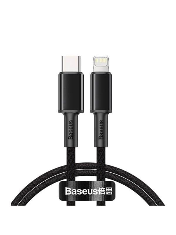 Baseus High Density Braided Cable Type-C to Lightning PD 20W 1m (Black)