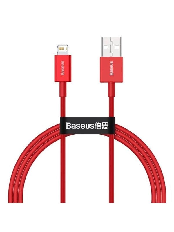 Baseus Superior Series Cable USB to iP 2.4A 1m (red)