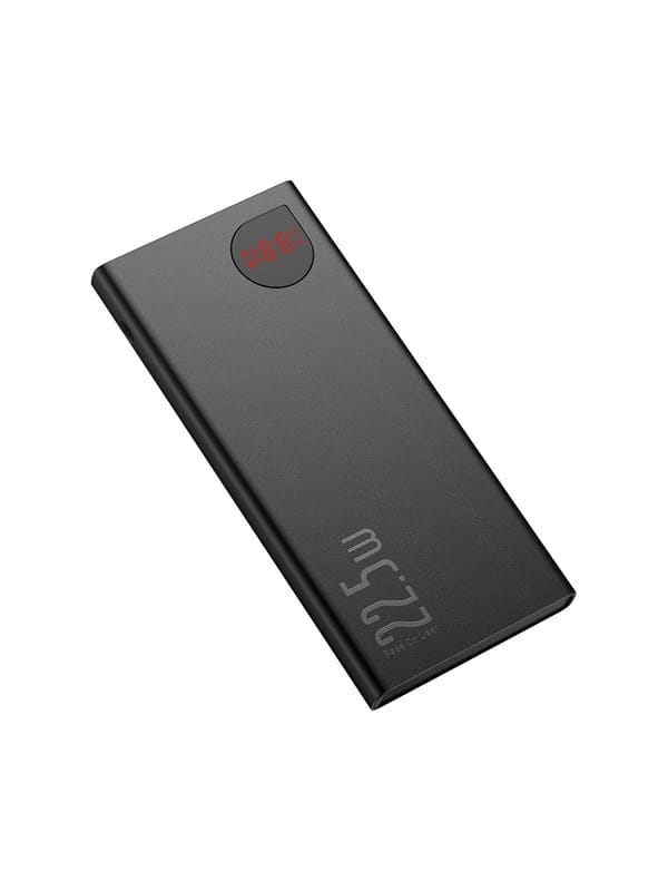 Baseus Adaman Metal 10000mAh 22.5W (black) Powerbank (Akku) - schwarz - 10000 mAh