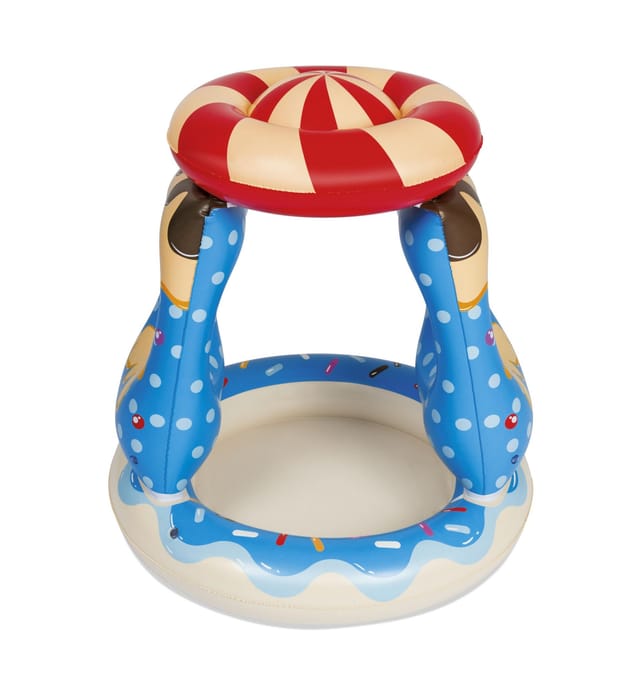 Bestway Candyville Toddler Inflatable Paddling Pool with Sunshade