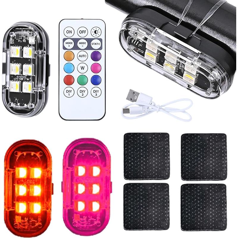 Lumières Stroboscopiques Pour Voiture Éclairage Rechargeable Led
