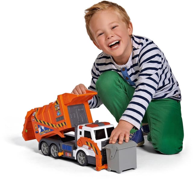 Dickie Garbage truck with Light & Sound