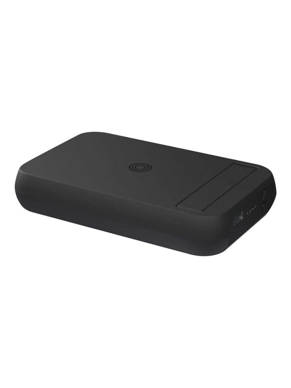 ZENS Magnet 4000 mAh Wireless Powerbank Kickstand and Qi TX Powerbank (Akku) - schwarz - 4000 mAh