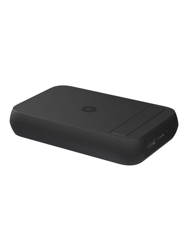 ZENS Magnet 4000 mAh Wireless Powerbank Kickstand and Qi RX Powerbank (Akku) - schwarz - 4000 mAh