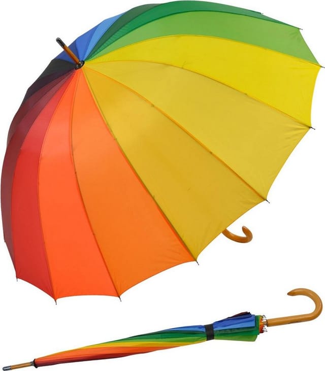 Falcone Umbrella - 110 cm - Rainbow