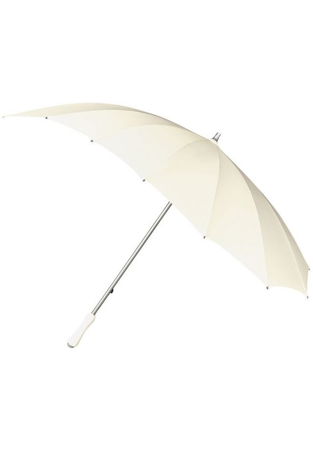 Impliva Heart Umbrella - UV-Resistant - 110 cm - Creme