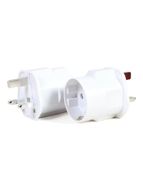 Gembird Cablexpert - power connector adaptor - 3-pole to CEE 7/4