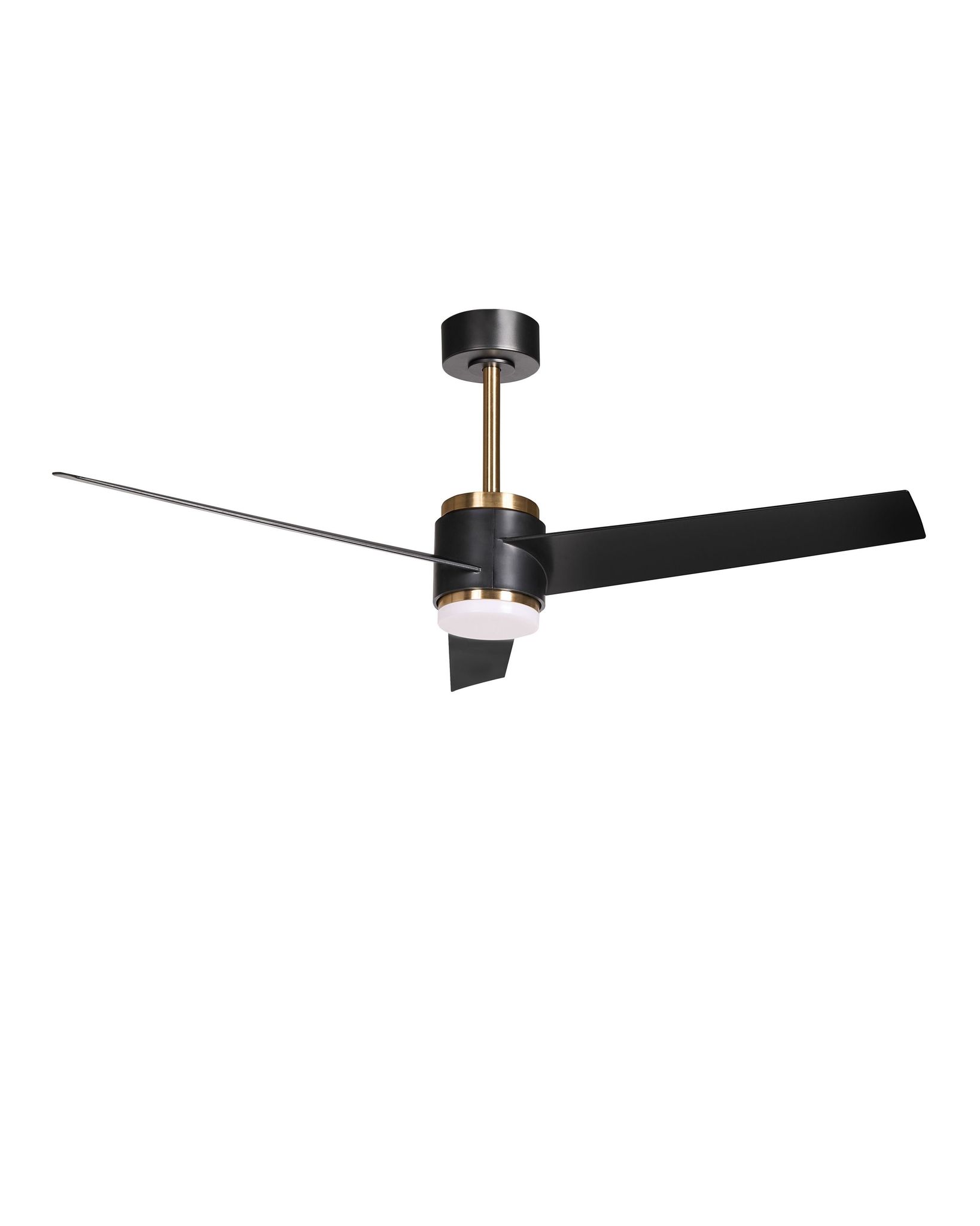Deckenventilator Mit Licht Trout Mit Fernbedienung Led Schwarz