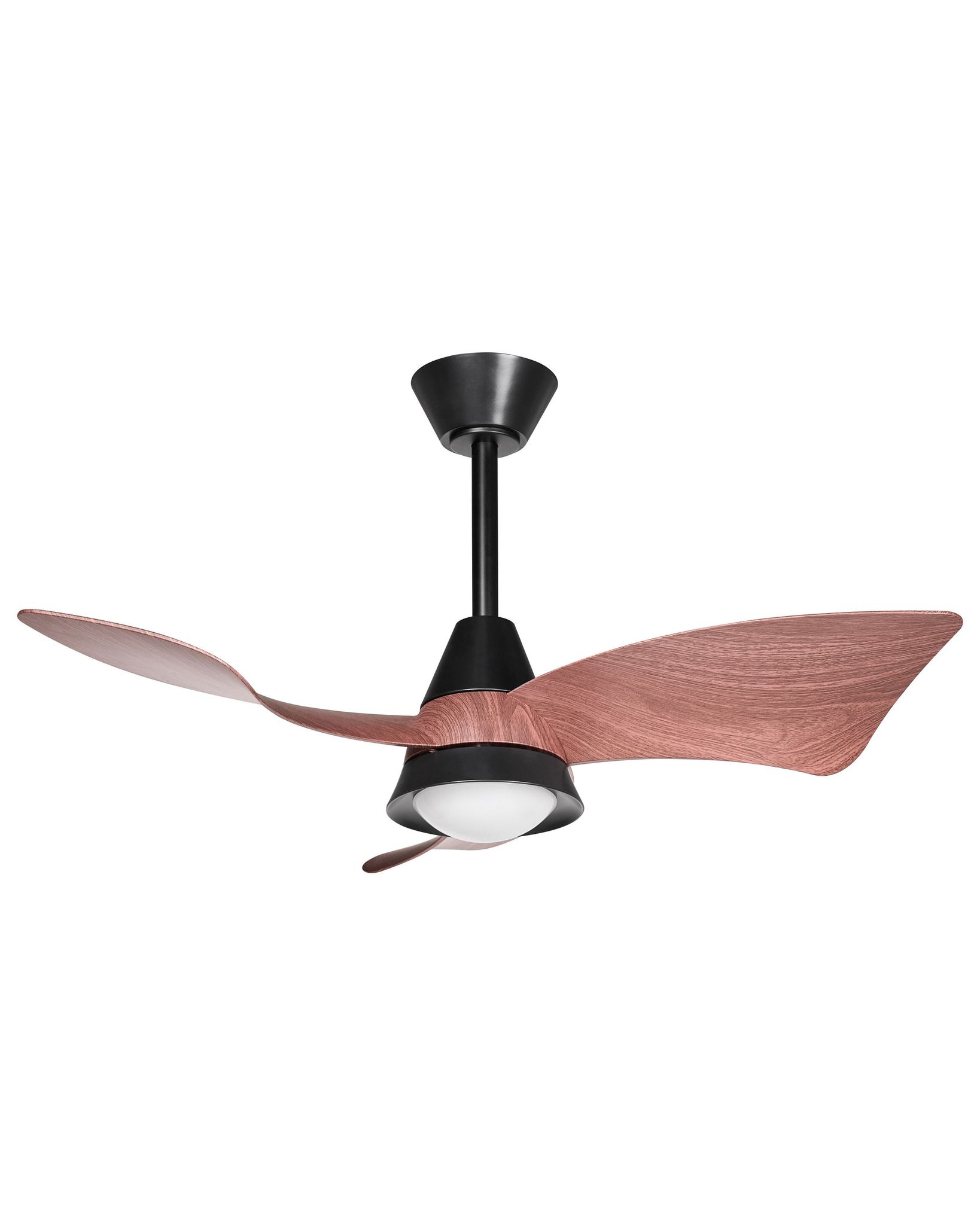 Deckenventilator Mit Licht Haines Mit Fernbedienung Led Schwarz