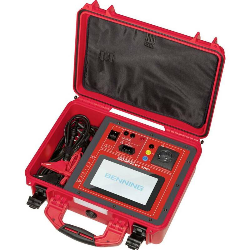 [neuwertig] B-ware Benning Gerätetester St 755+ Prüfgerät Ip67 Digital Usb Bluetooth Wlan Koffer