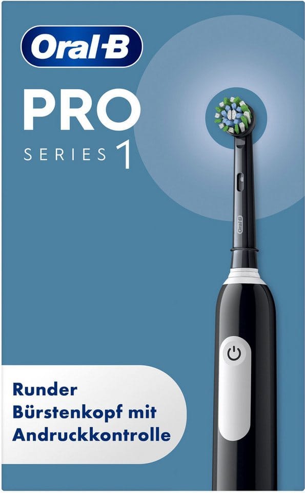 Oral-B Elektrische Zahnbürste Pro 1 Travel Edition - tooth brush - black