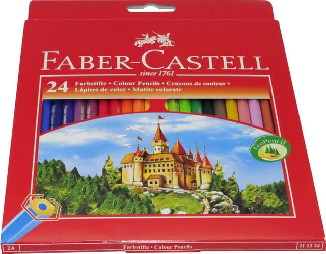 Faber-Castell Buntstift Castle 24er Kartonetui
