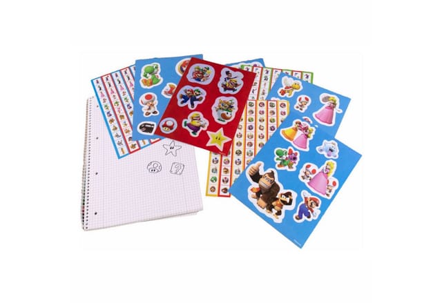 Kids Licensing Super Mario Sticker Set