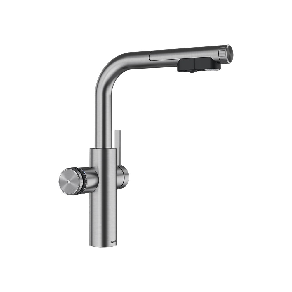 Blanco Küchenarmatur Choice Icona-l Auslauf Schwarz Matt