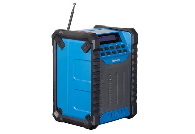 DENVER WRD-60 Workradio - DAB/FM & Bluetooth - 10 Watt - DAB+/FM