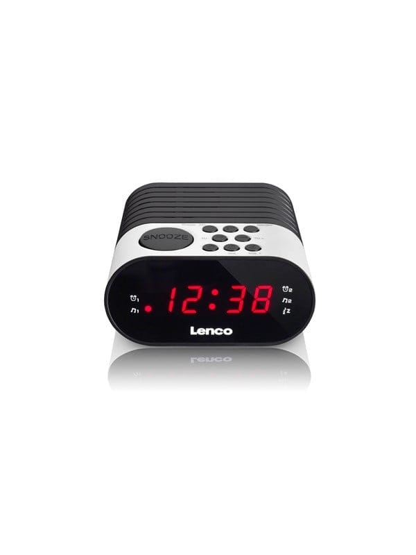 Lenco CR-07 WHITE - FM - Mono - Weiß