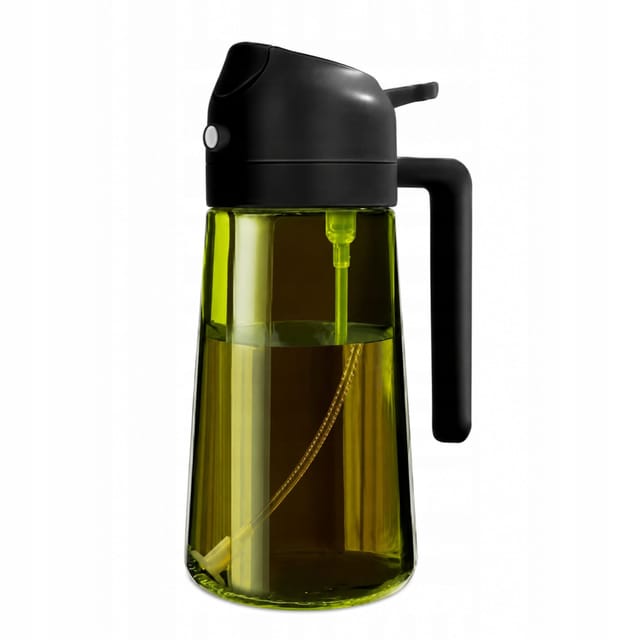 Ölsprüher, 2-in-1-ölspender, Sprüh- Und Ausgießer, 470 Ml, Glas