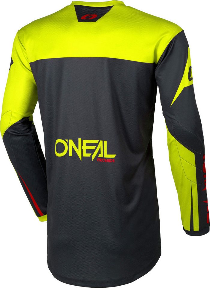 O'Neal Element Racewear Sweatshirt, Schwarz/gelb, Größe M