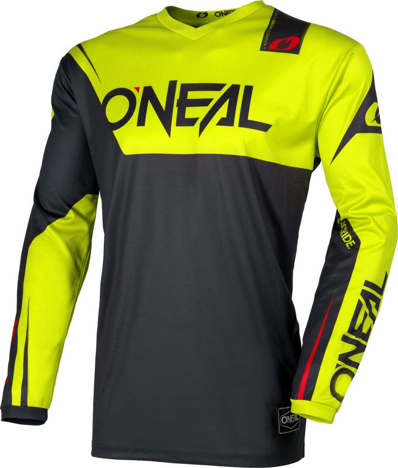 O'Neal Element Racewear Sweatshirt, Schwarz/gelb, Größe M Bild 2