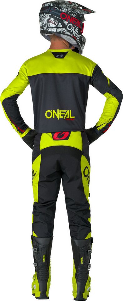 O'Neal Element Racewear Sweatshirt, Schwarz/gelb, Größe M Bild 3