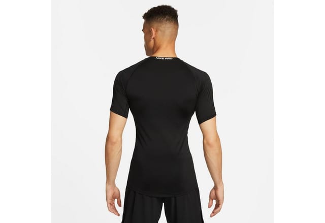 Nike Pro Tight Kurzarm-dri-fit-trainingsshirt Fb7932-010 - Größe L